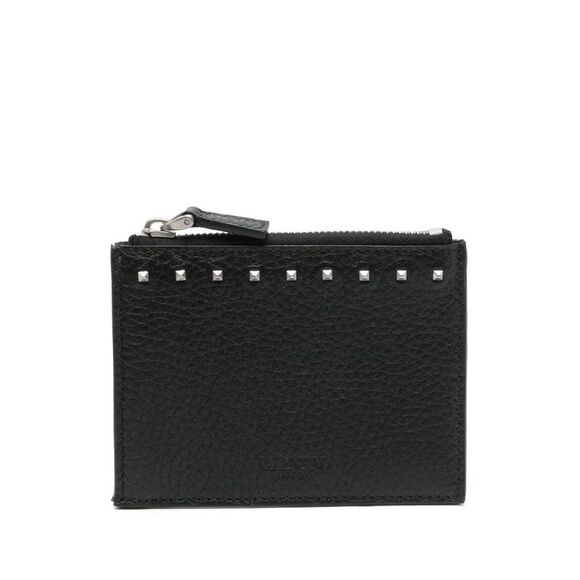 Valentino Garavani Men Wallet With Rockstud Detail